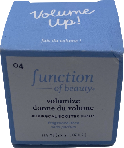 function of beauty Volumize Hair Goal Add In Booster Treatment 11.8ml