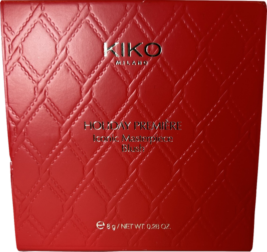 KIKO Holiday Première Iconic Masterpiece Blush 01 Lyric Coral 8g