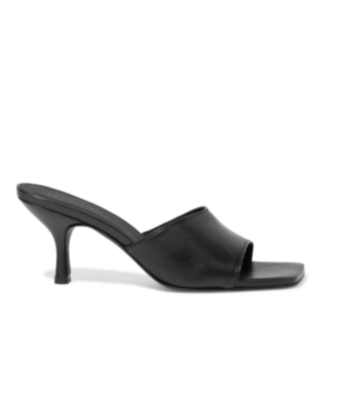 IRIS & INK Black Claudette leather mules  EU 37  UK 4