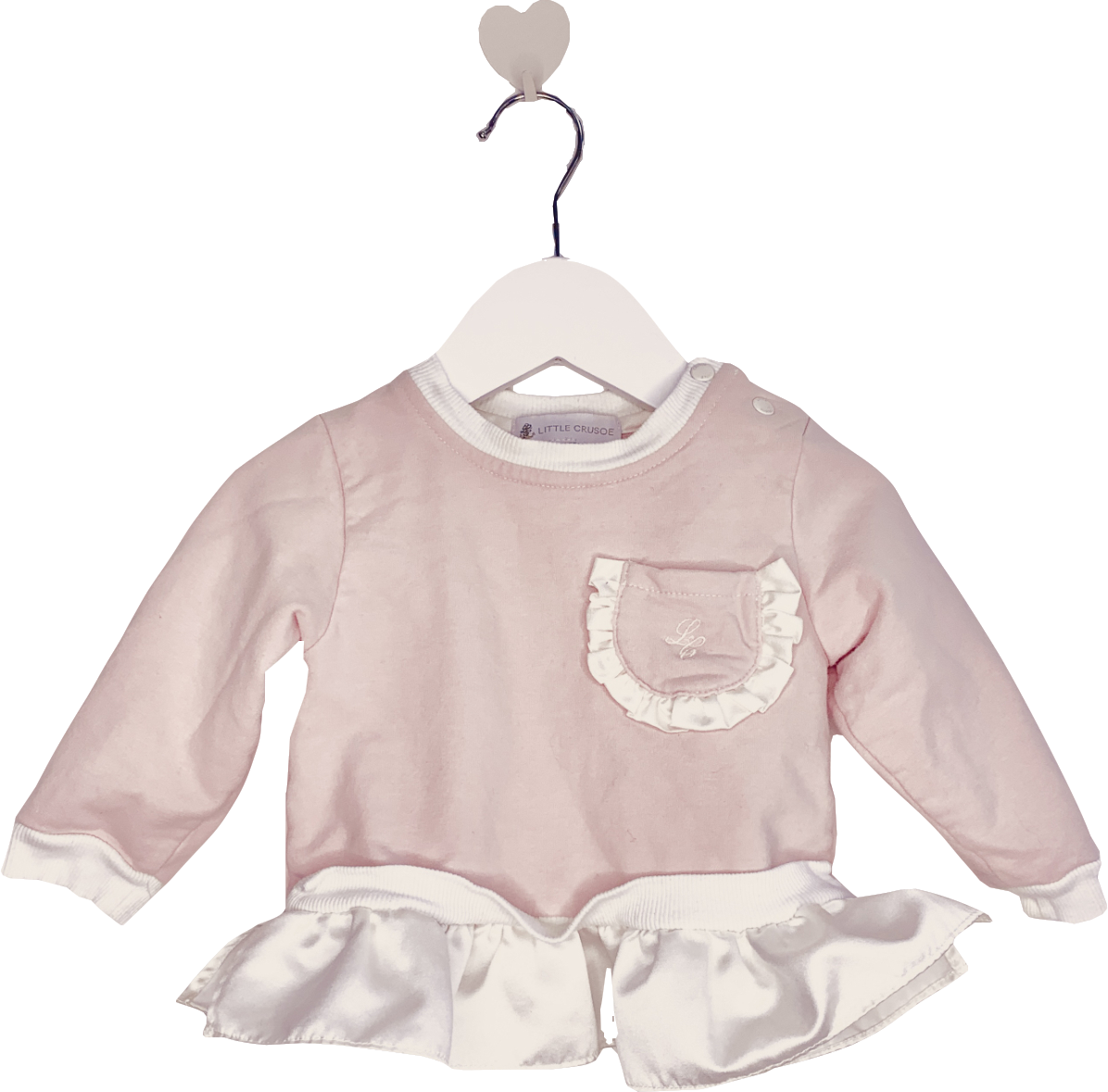 Little Crusoe Pink Thandie Lounge Top 9-12 Months