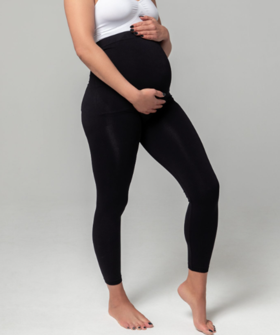 The Body Bump black 'the body' maternity leggings UK L/XL