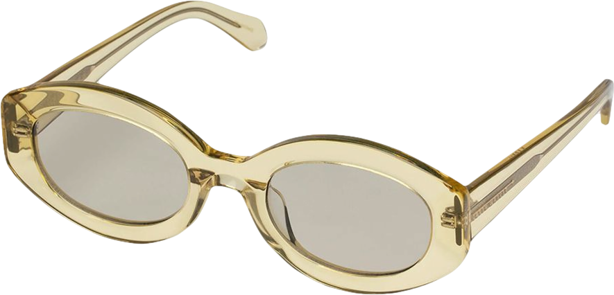 Karen Walker Green Bishop Crystal Sunray Sunglasses