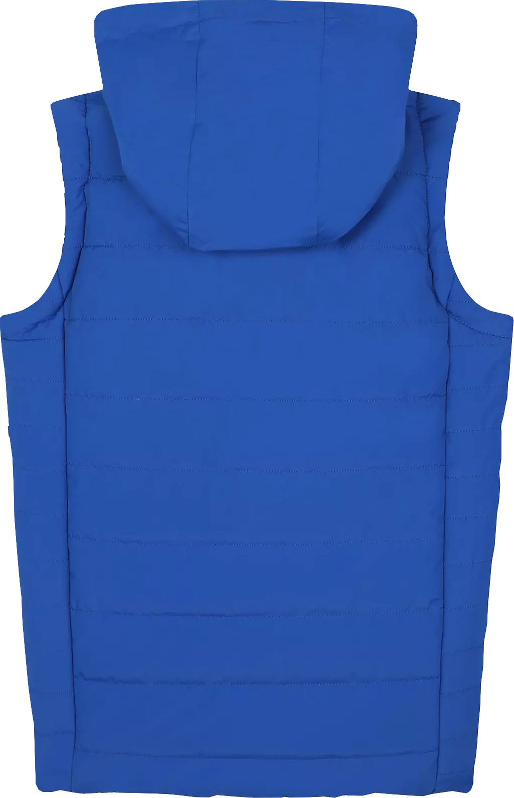 BOSS Blue Kids' Sleeveless Logo Hooded Puffer Jacket 6 Years