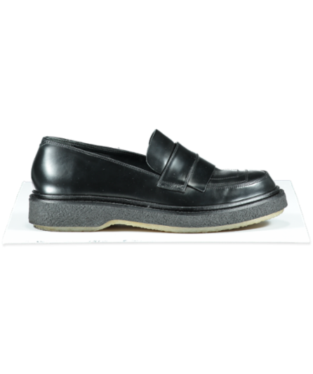 Adieu Black Type 5 Classic Leather Loafers UK 9 EU 43 👞 - 7312288547006_Front_Reliked.png