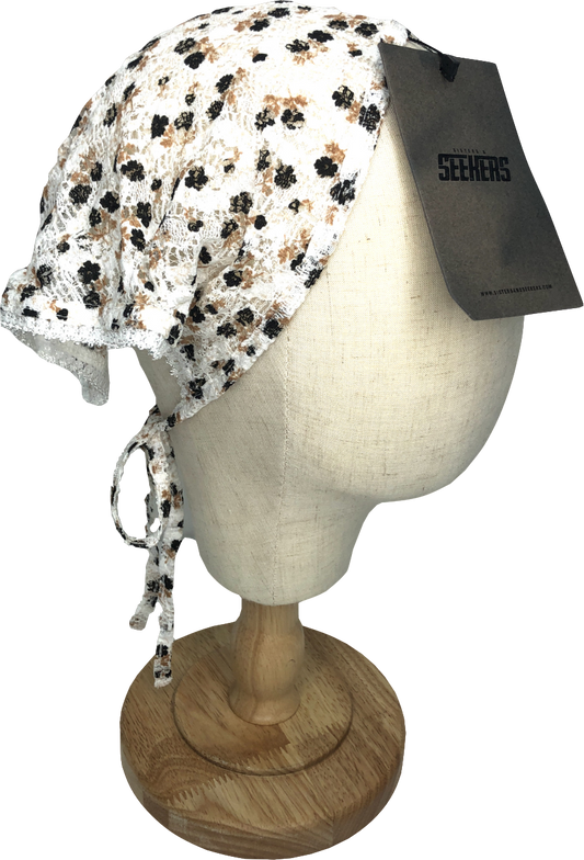 Sisters & Seekers White Escape Headband In Floral One Size