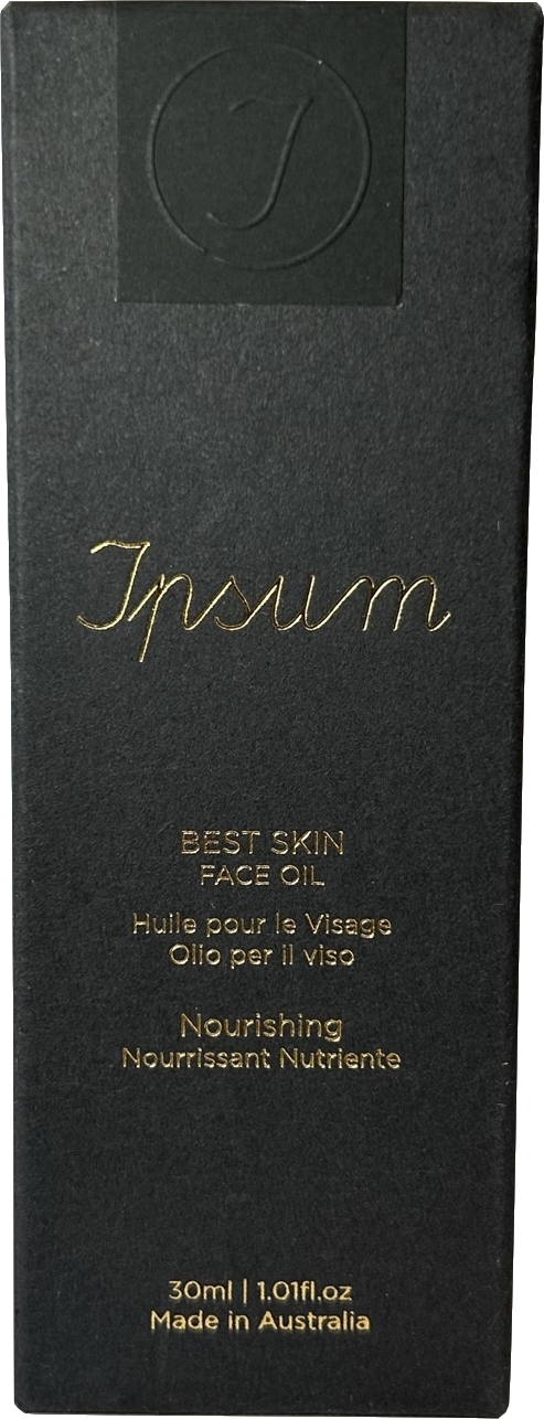 Ipsum Best Skin Nourishing Face Oil 30ml