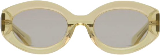 Karen Walker Green Bishop Crystal Sunray Sunglasses