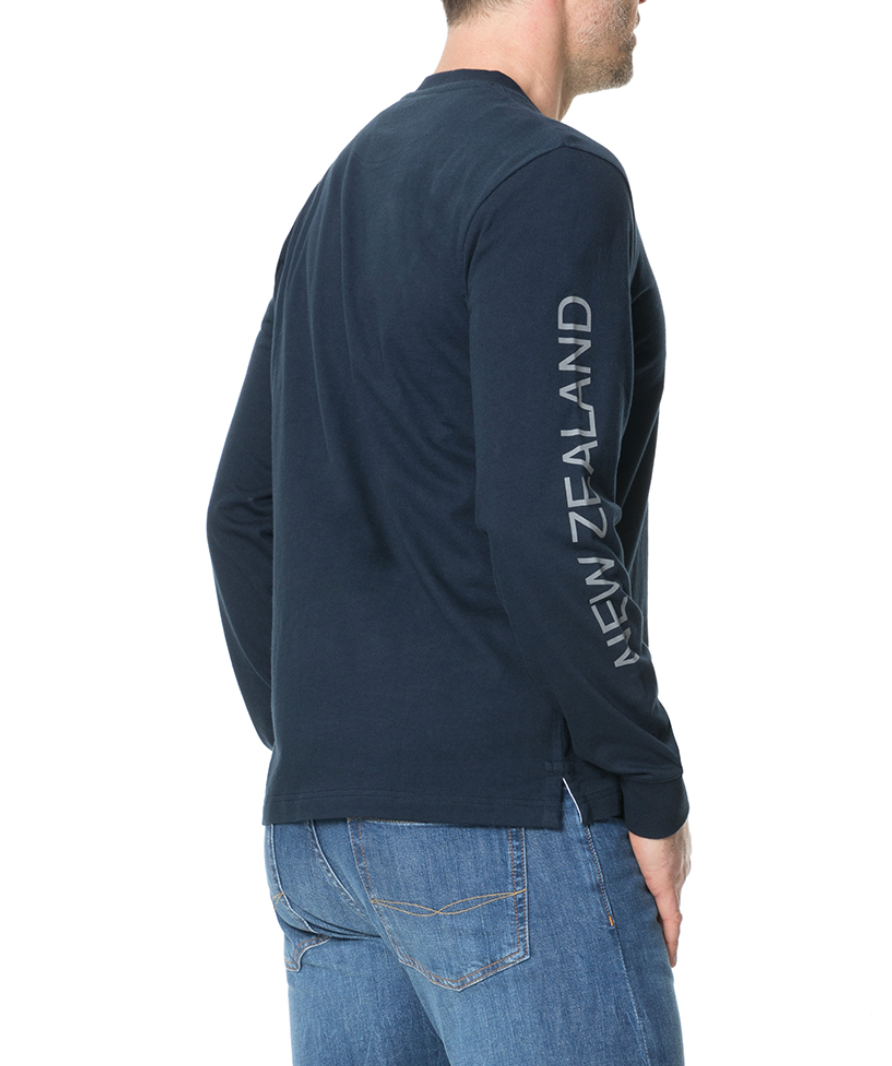 Rodd & Gunn Navy Manor Park Tee UK M