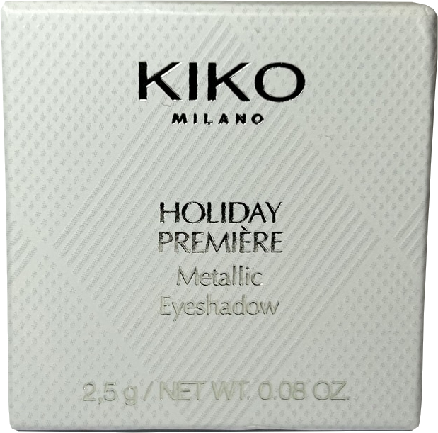 KIKO Holiday Première Metallic Eyeshadow 02 Pink Monologue 2.5g