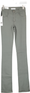 James Jeans Green High Rise Straight Leg BNWT W24