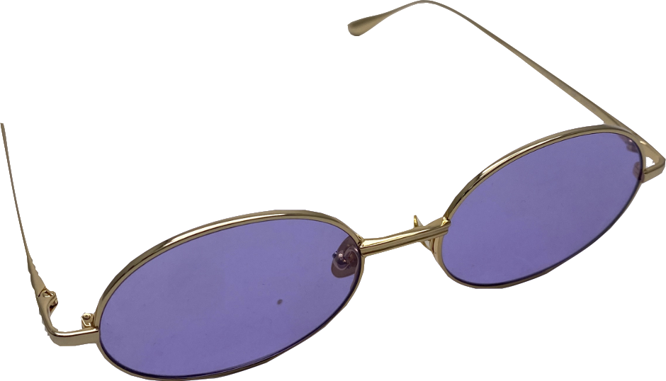 my my my Purple Wyatt Sunglasses One Size