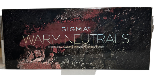Sigma Warm Neutral Eyeshadow Palette one size