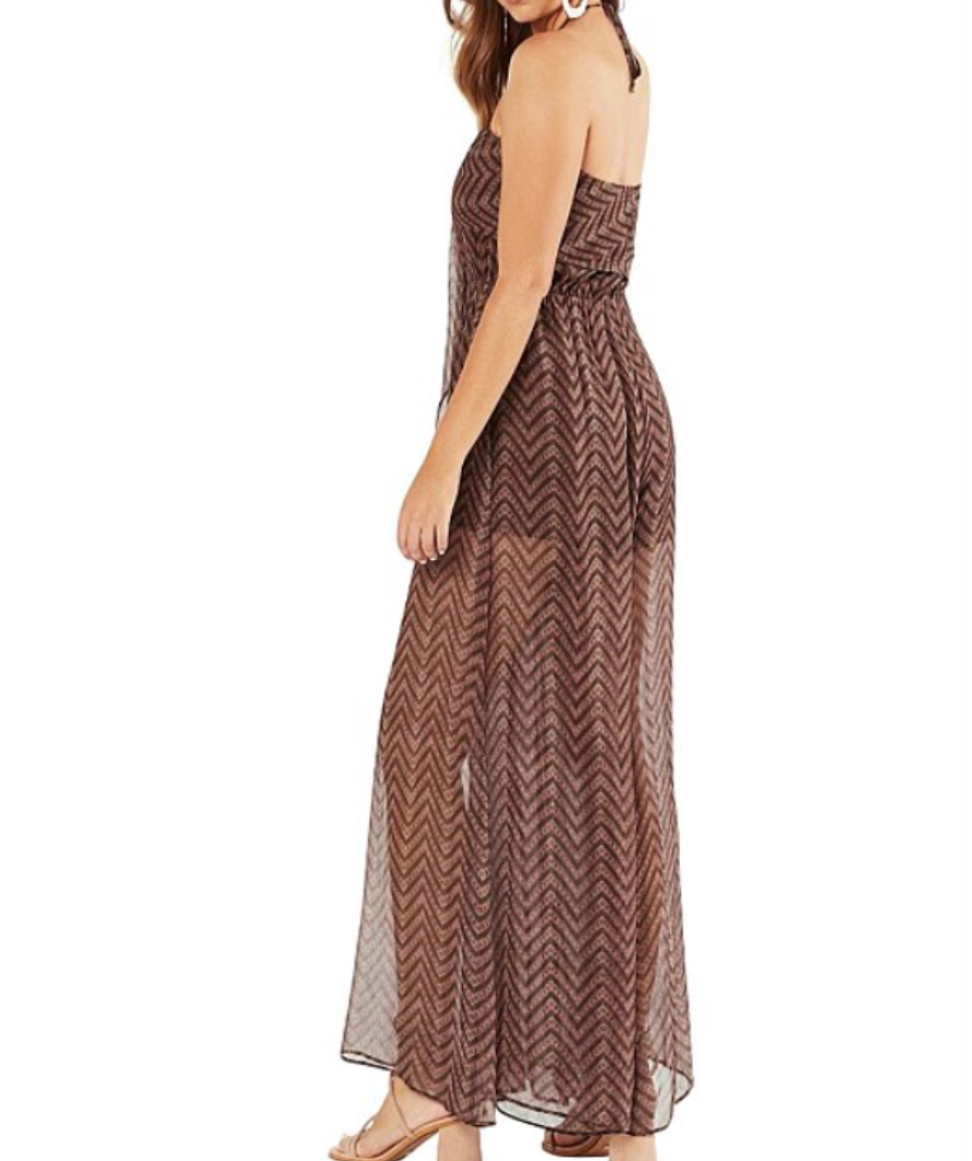tigerlily brown imane jumpsuit uk 6