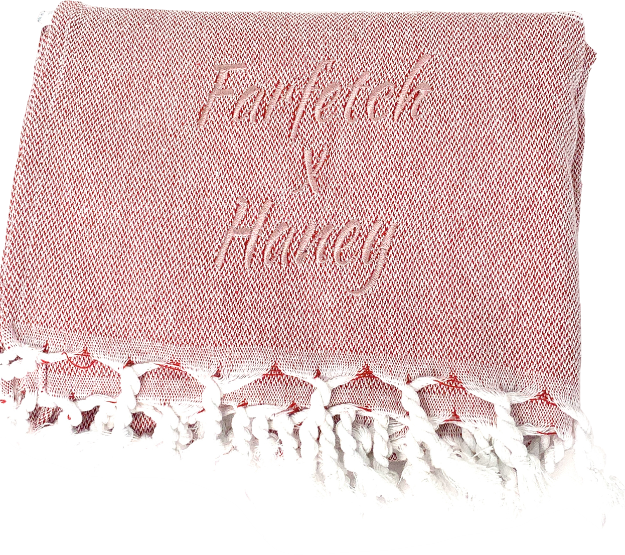 farfetch Red 100% Cotton Blanket One Size