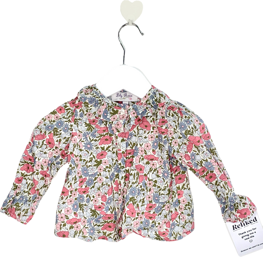 lily rose Multicoloured Floral Button Up Top 6-9 Months