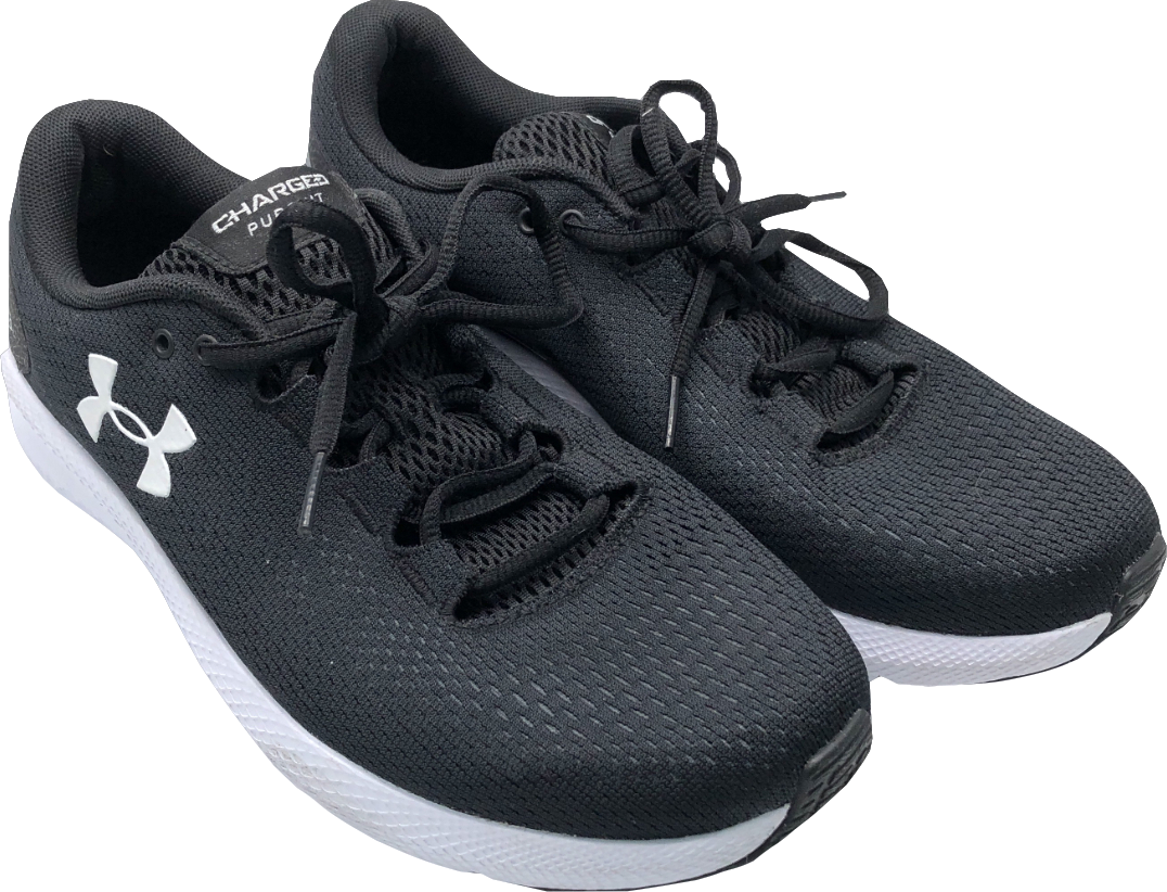 Under Armour Black Charged Pursuit 2 Running Trainers UK 8 EU 42 👞