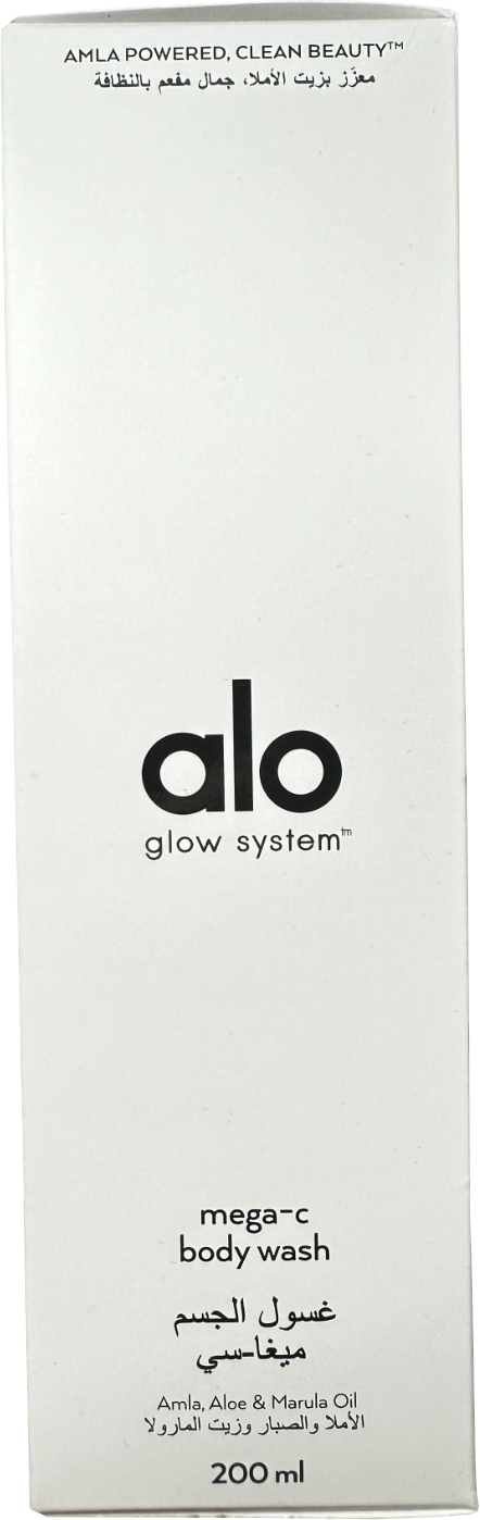 alo glow system Mega-c Body Wash 200ml