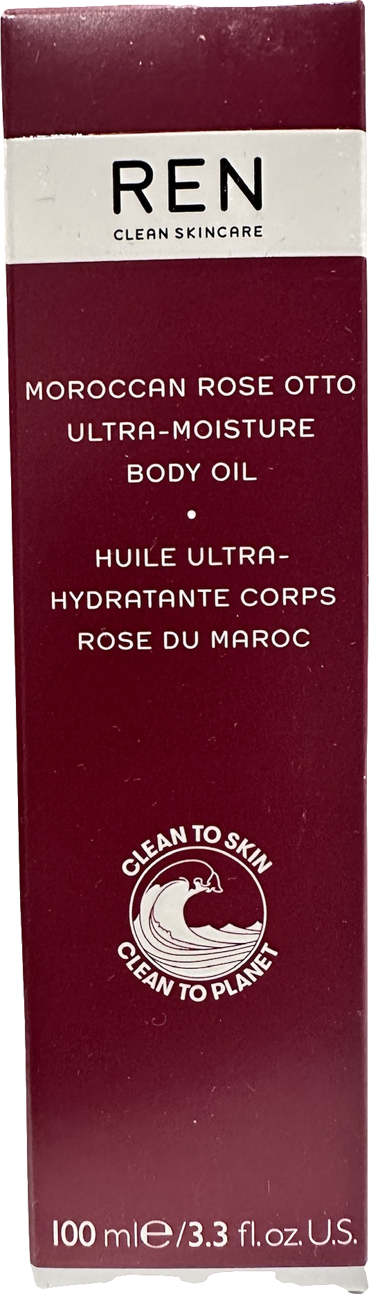 Ren Clean Skincare Moroccan Rose Otto Ultra-moisture Body Oil 100ml