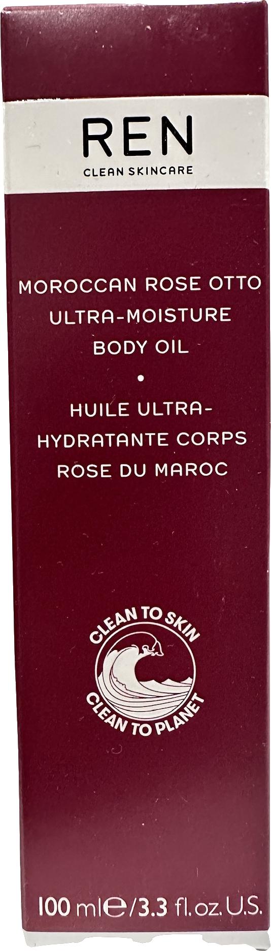 Ren Clean Skincare Moroccan Rose Otto Ultra-moisture Body Oil 100ml
