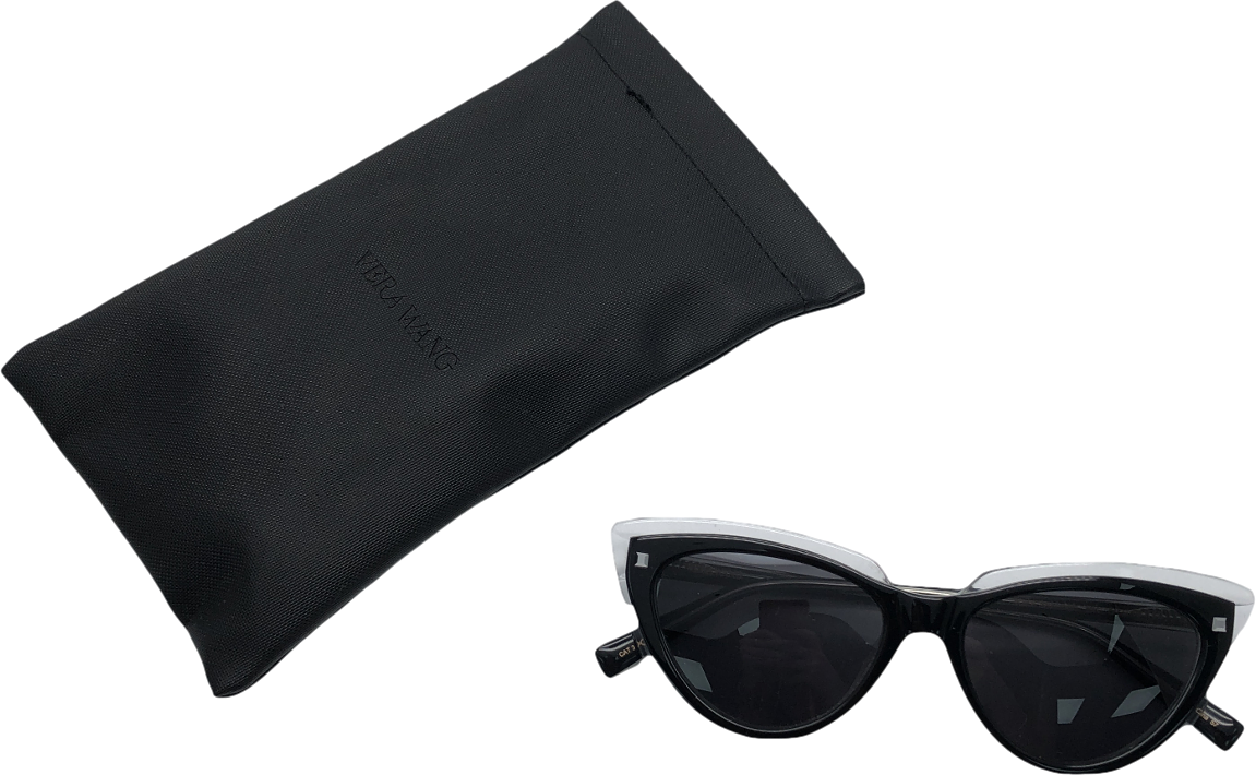 vera wang Black Cat Eye Sunglasses One Size