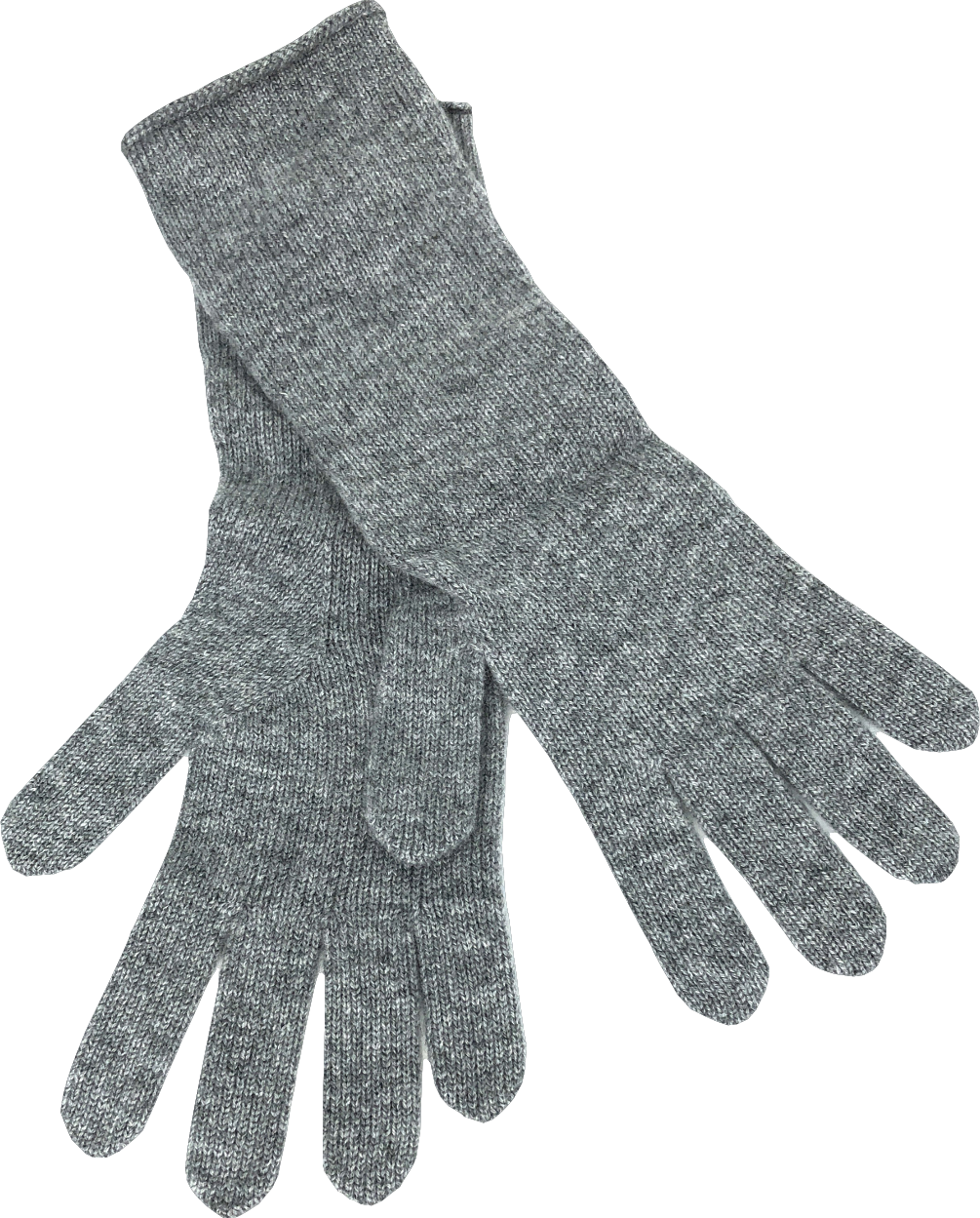 Arch4 Grey Snowberry Cashmere Gloves One Size