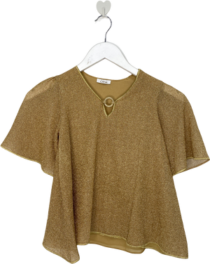 Oséree Metallic Glitter V Neck Cover Up Dress 2-4 Years