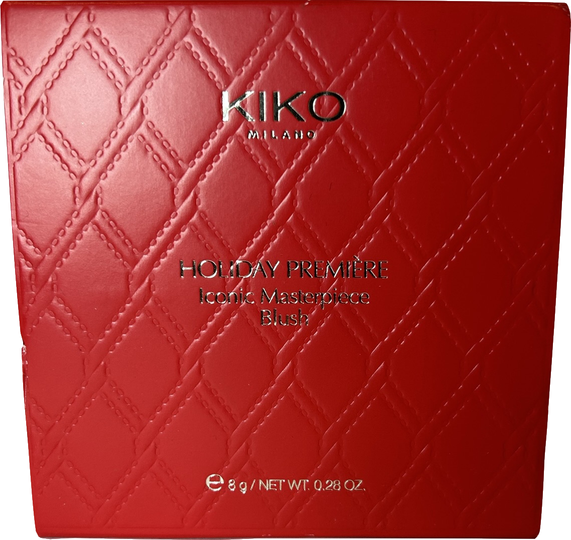 KIKO Holiday Première Iconic Masterpiece Blush 02 Triumphant Mauve 8g