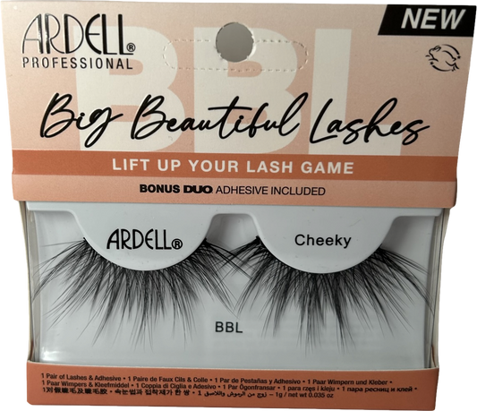Ardell Big Beautiful Lashes Cheeky 1x lashes 1x Adhesive