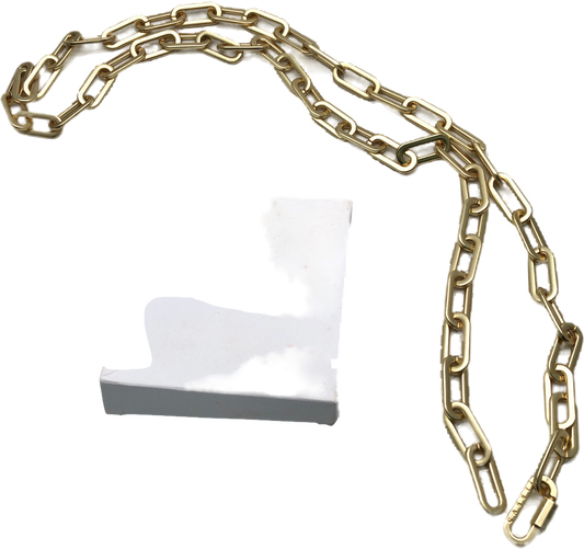 casetify In 1 Utility Lanyard- Gold Metal Chain One Size