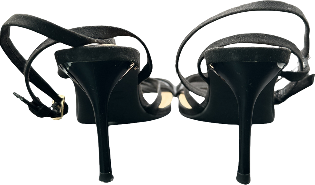 New Look Black Strappy Sandals UK 4 EU 37 👠