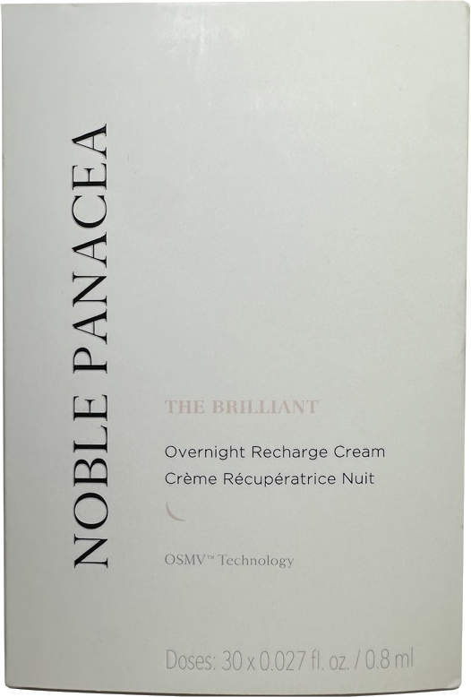 noble panacea The Brilliant Overnight Recharge Cream 30 doses