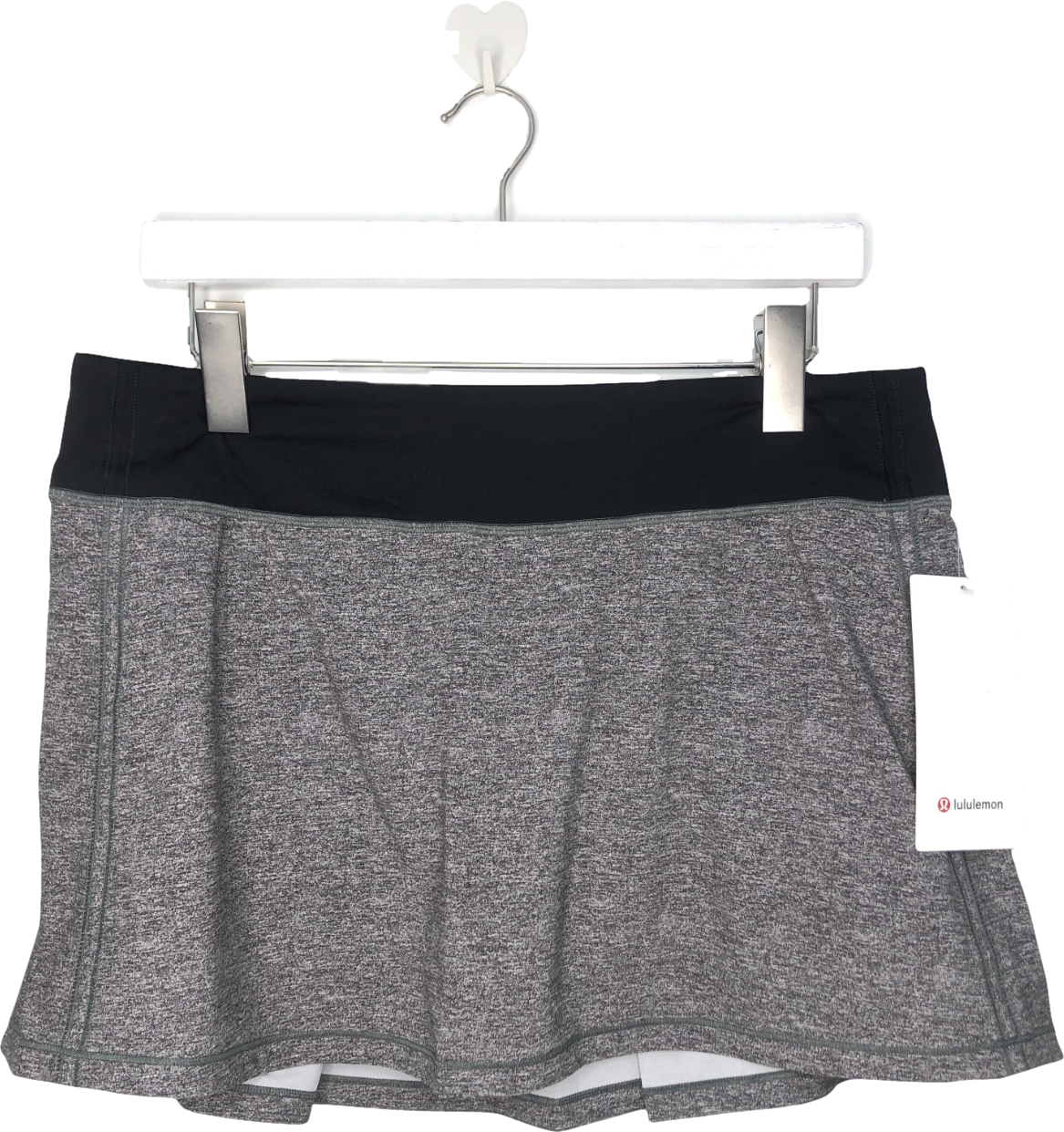 Lululemon Grey Pace Rival Skort UK 14