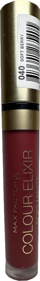 Max Factor Colour Elixir Soft Matte Liquid Lipstick Soft Berry 4ml