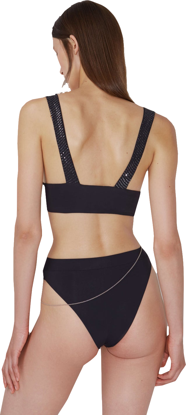 Palmagente Black Sport Midnight Bikini UK M
