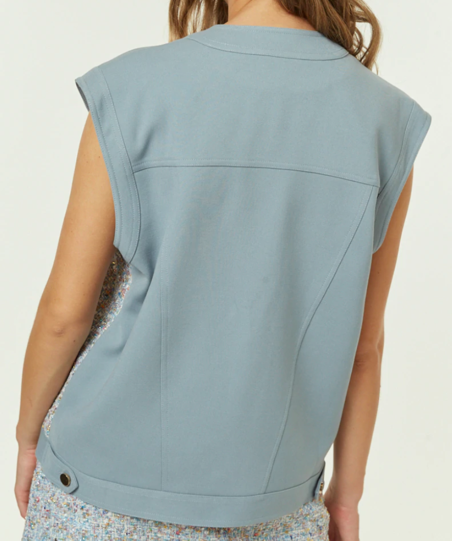 Jovonna London Blue Kirstie Jacket UK S