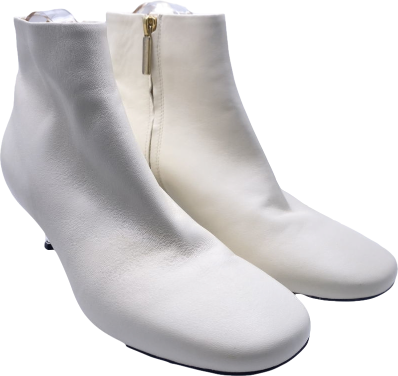 Dear Frances White Cohen Boot UK 5 EU 38 👠