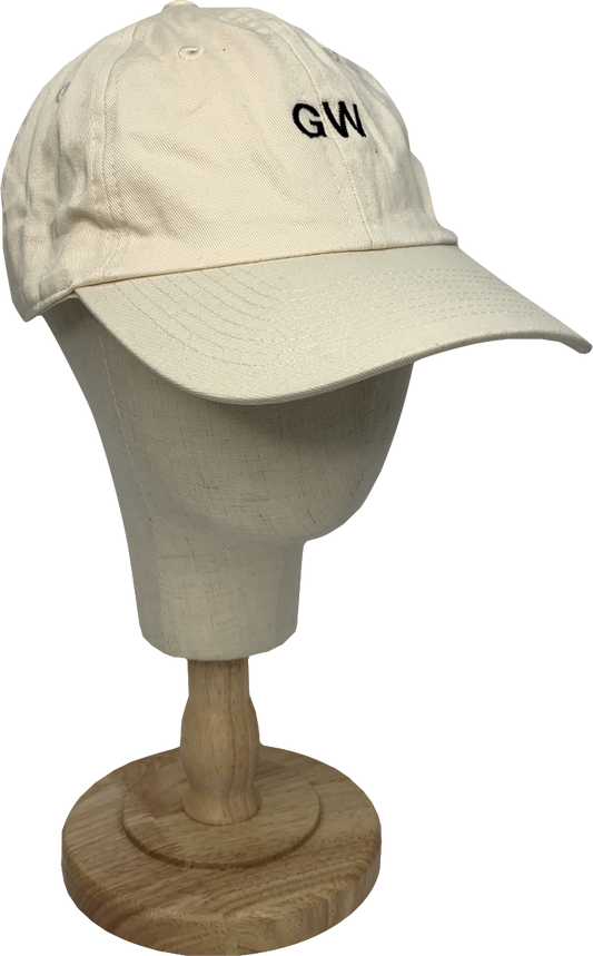 Gadiemkensd Beige Initialled Baseball Cap One Size