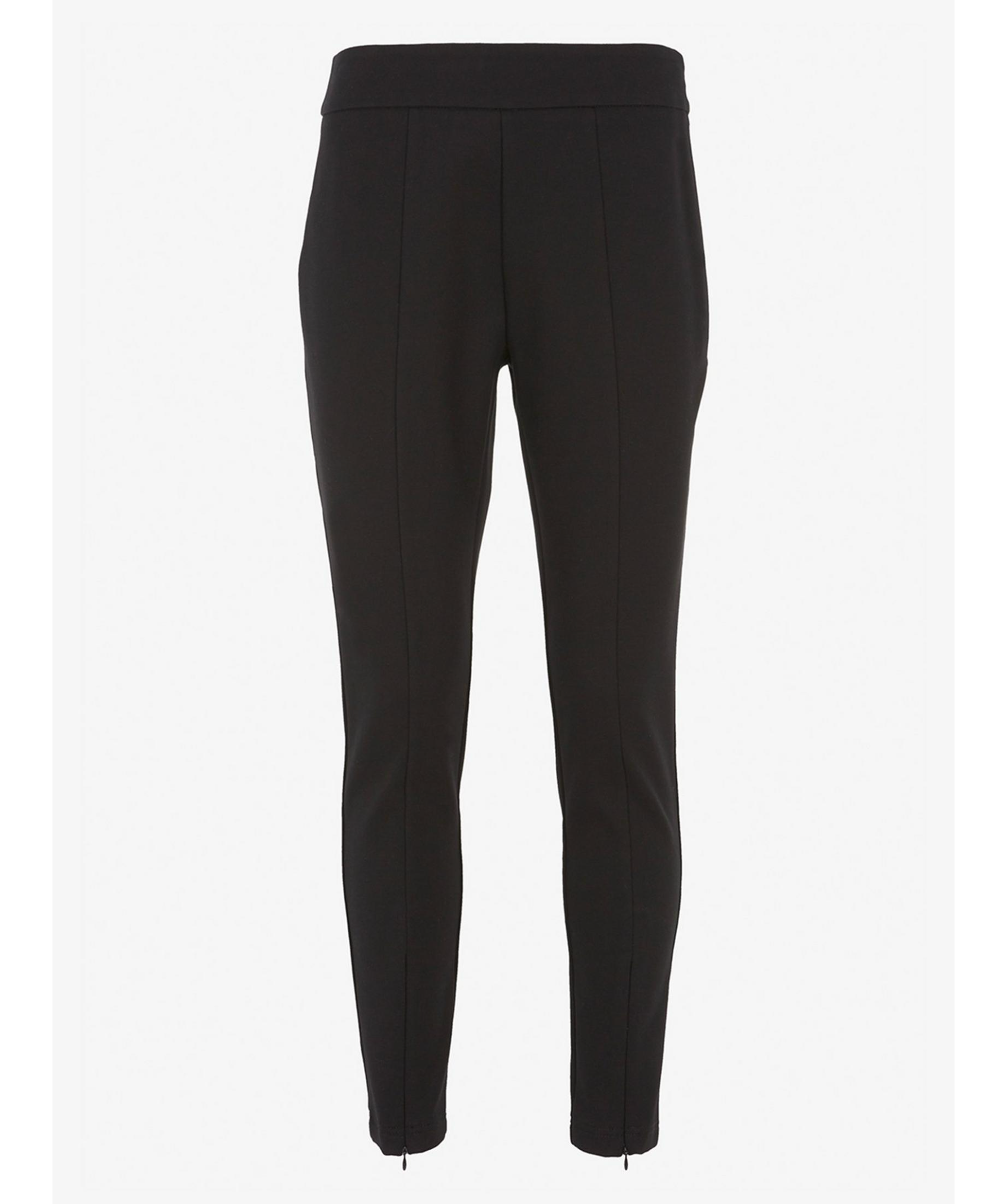 Mint Velvet Black Split Front Tregging UK 6