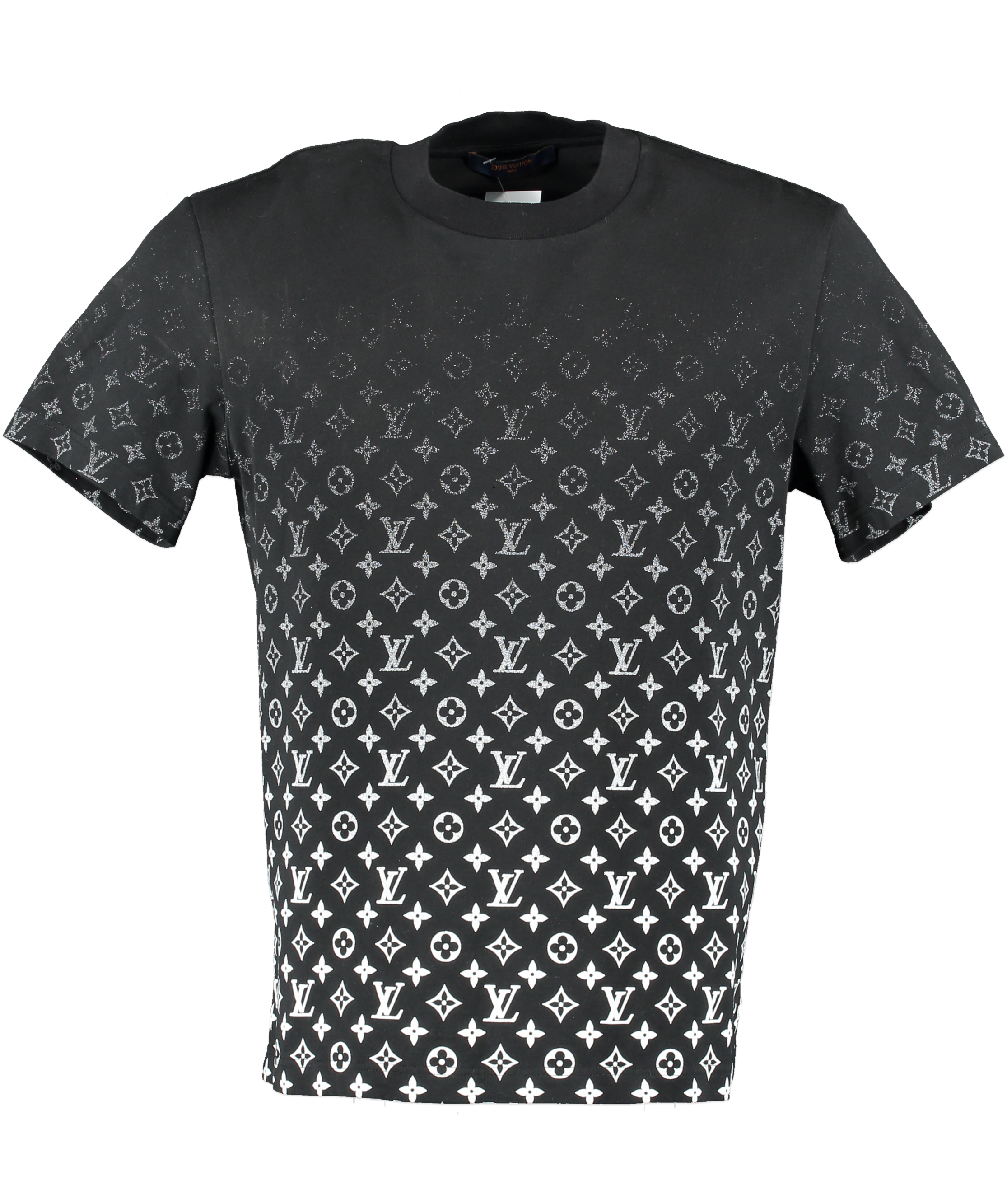 Louis Vuitton Black Monogram Gradient T-shirt UK M