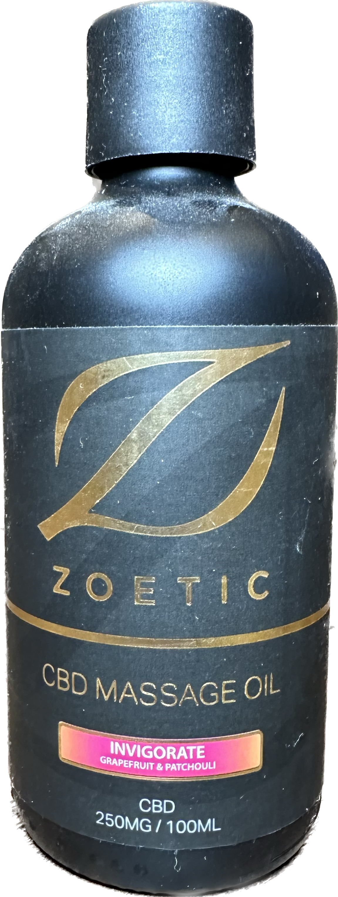 Zoetic Invigorate Massage Oil 100ml