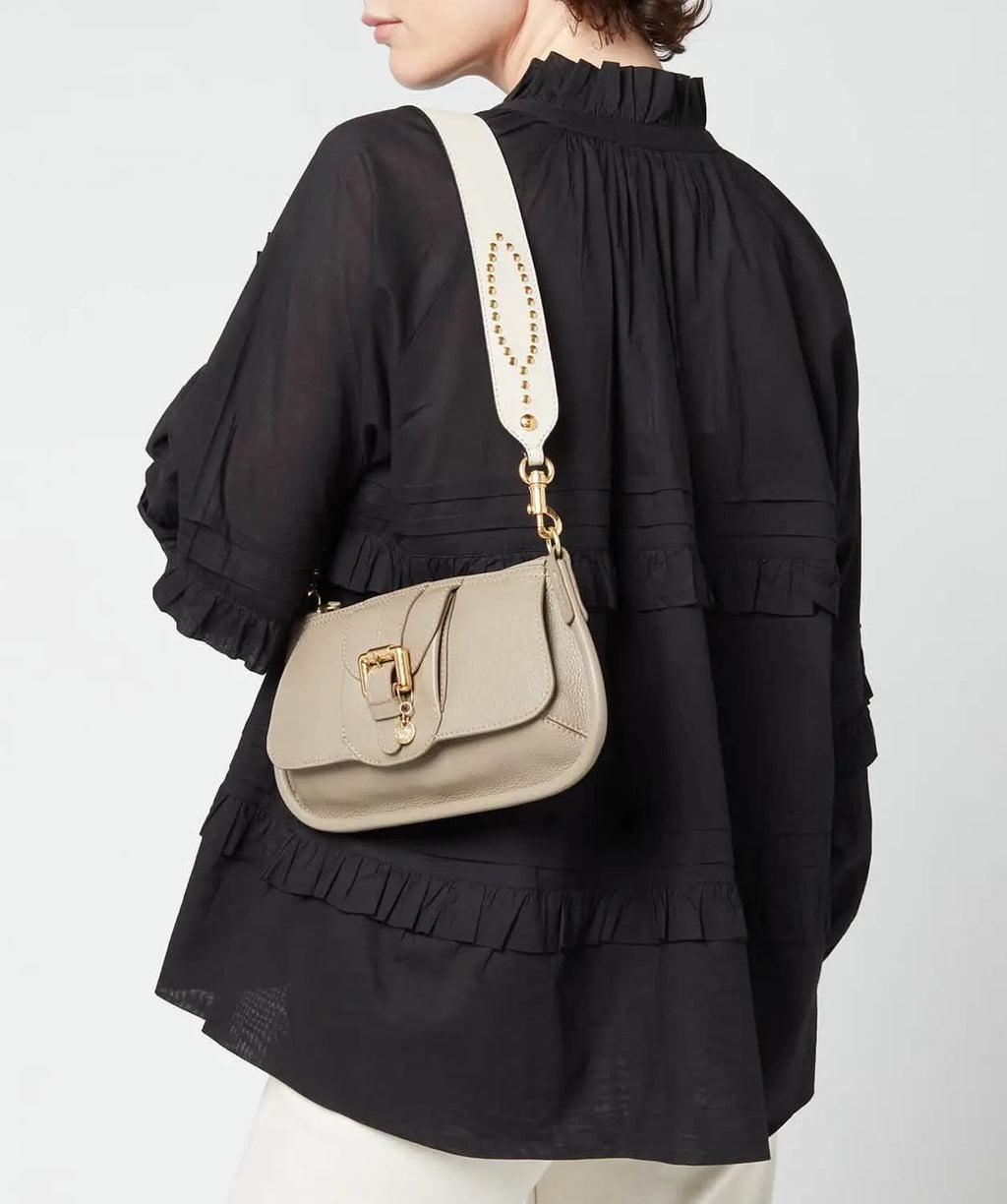 See by Chloé Brown Lesly Shoulder Bag - Motty Grey One Size
