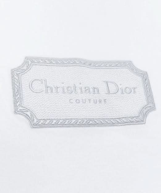 Christian Dior White New Homme '22 Runway Couture T-shirt UK M