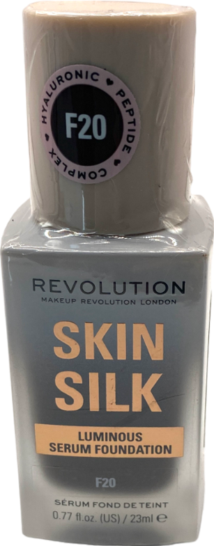Revolution Skin Silk Luminous Serum Foundation F20 23ml