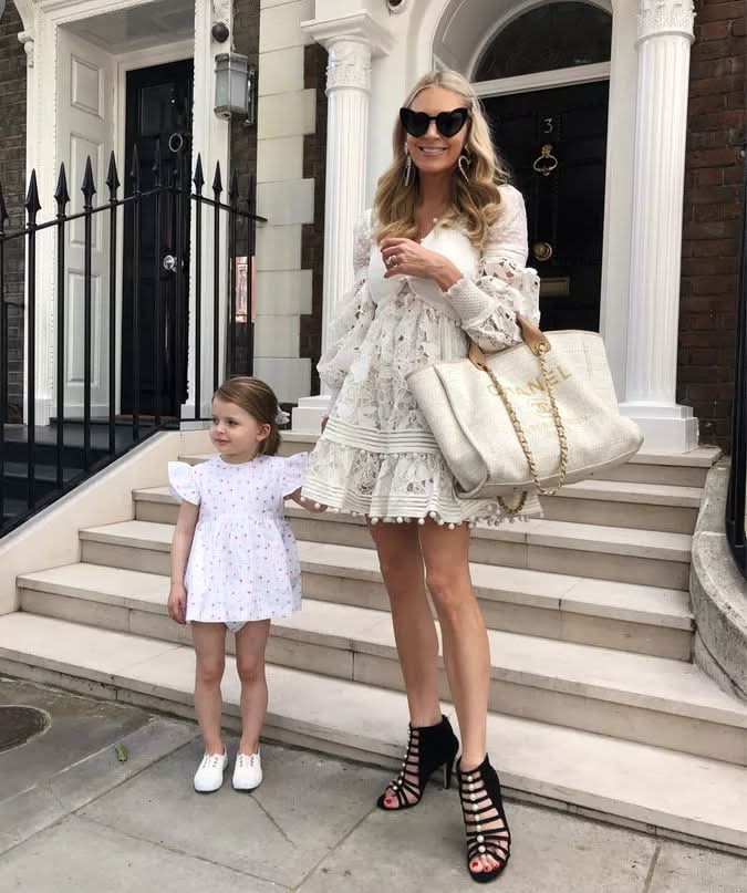 Zimmermann Cream Ivory Embellished Corsage Mini Dress UK 8