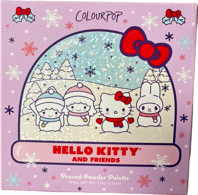 colourpop Hello Kitty And Friends Pressed Powder Palette 7g