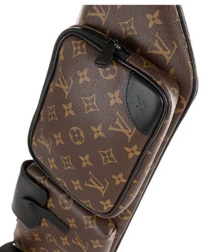 Louis Vuitton Brown Monogram Christopher Bumbag