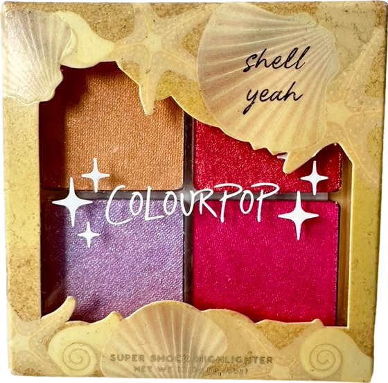 colourpop Highlighter Palette Shell Yeah 13g