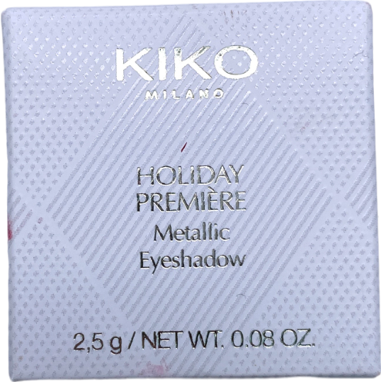 Kiko Milano Holiday Premiere Metallic Eyeshadow 02 Pink Monologue 2.5g