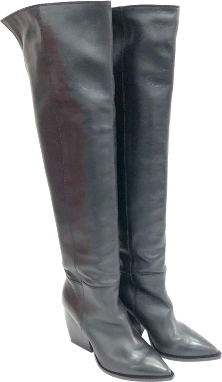 All Saints Black Reina Boot UK 3 EU 36 👠