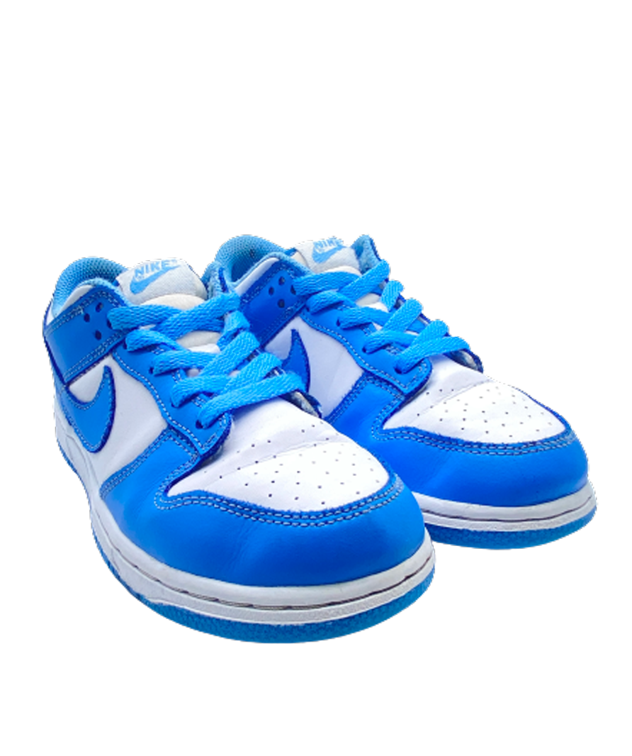 Nike Blue Dunk Low Gs 'unc' UK 2 EU 35 👠
